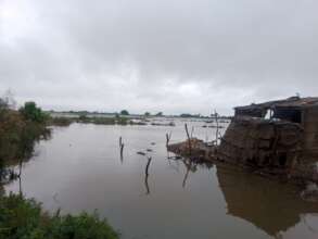 Floods 2022 Jati house damage