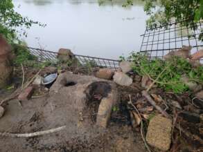 Floods hit hard Jati area