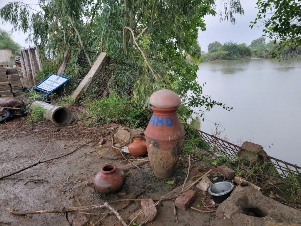 Floods hit hard Jati area