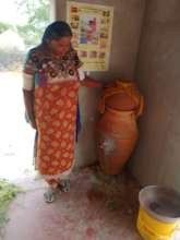 Rural Women Drinking Clean Water