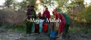 Hand Pump installation at village