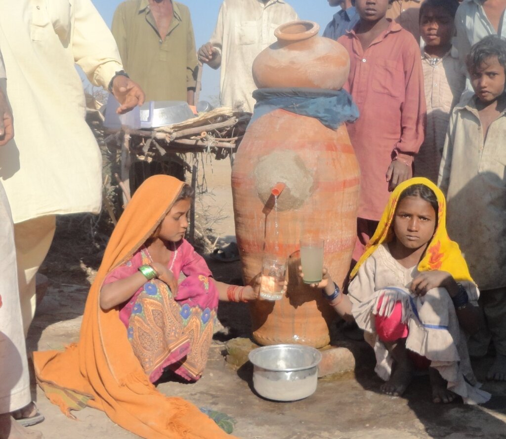 Safe Drinking Water for Flood Victims Pakistan