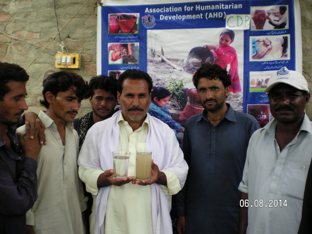 Safe Drinking Water for Flood Victims Pakistan