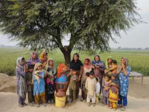 Rural women using Nadi filter