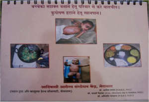 MAHAN developed flip chart to facilitate VHW