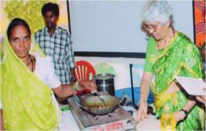 Training- how to cook nutritious food!