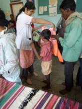 Warm clothes donation