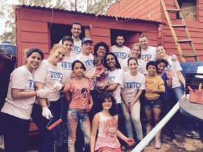 Volunteers from Apple