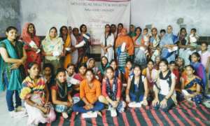 GG volunteer with women & girls