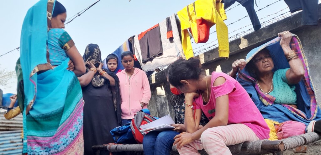 Interaction with women and girls