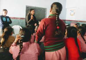 Interaction Session with school girls