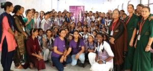 MHM workshop with school girls