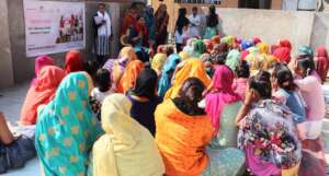 Smiley Days workshop in new slum