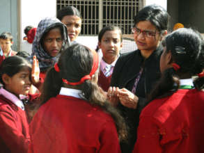 During Counselling Session with School Girls