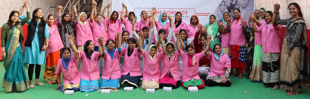Support for menstrual health for girls in India