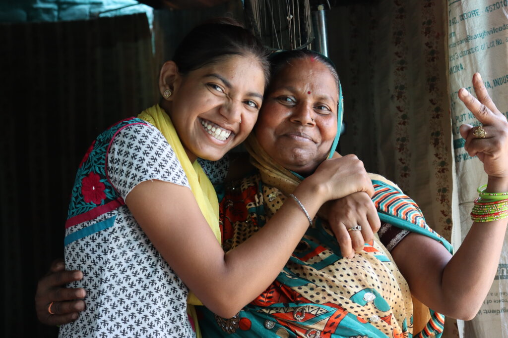 Support for menstrual health for girls in India