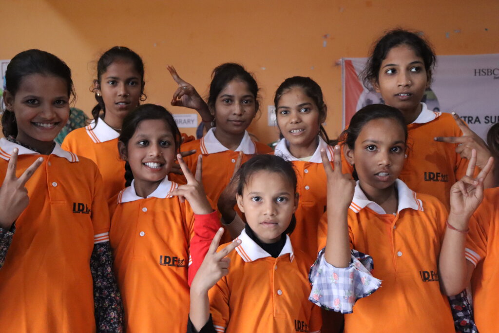Support for menstrual health for girls in India