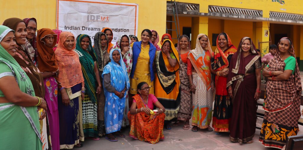 Support for menstrual health for girls in India