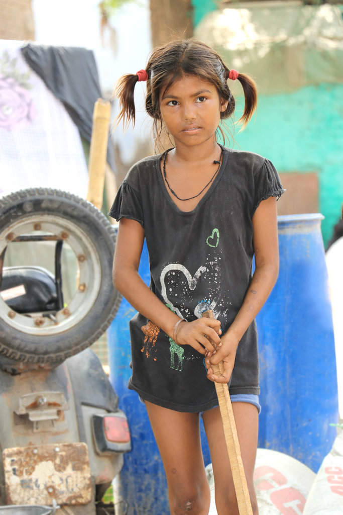 Support for menstrual health for girls in India