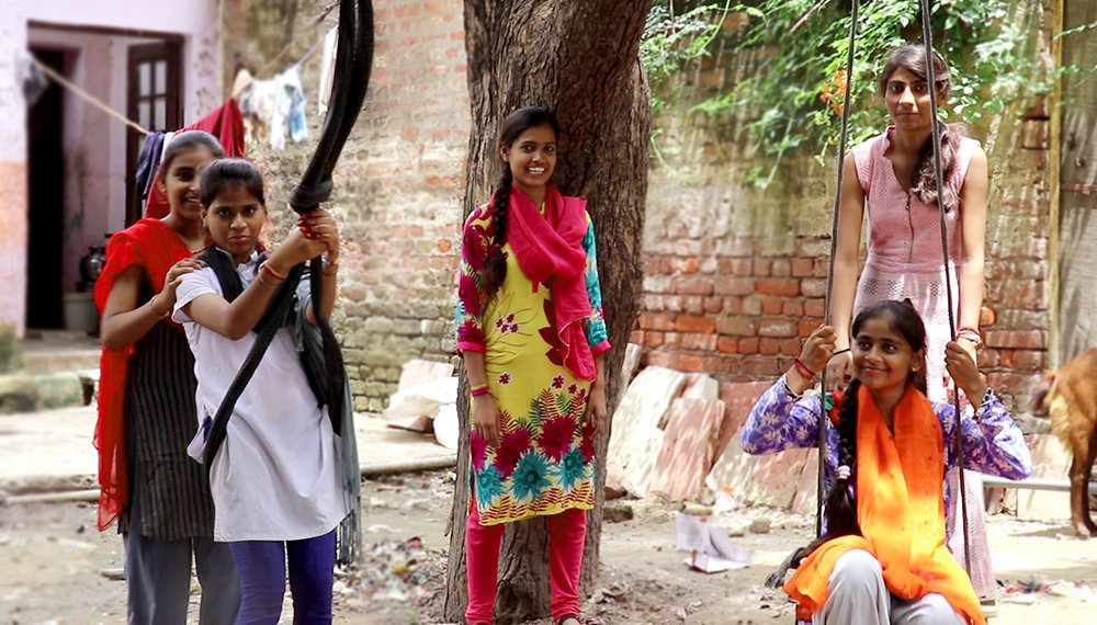 Support for menstrual health for girls in India