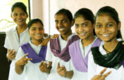 Support for menstrual health for girls in India