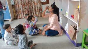 Yoga class