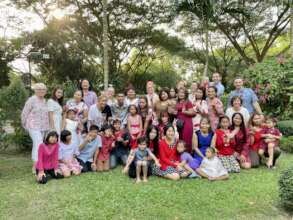 Tamar Family during Christmas Party