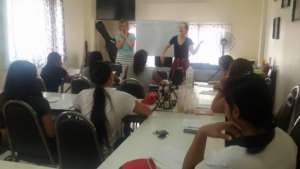 English Class for women from the bars