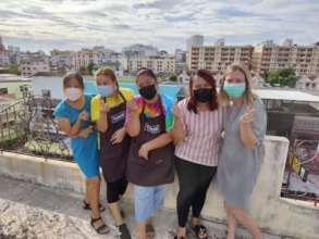 First meeting on new roof!