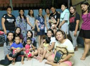 Some of our women in their accomodations