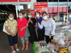 The women that phoned for urgent food help