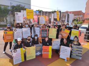 Tamar Team at the Walk for Freedom