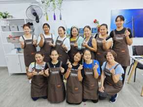 New Aprons for the team