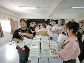 Packing Valentine Bags
