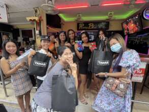 Happy about Christmas Gifts