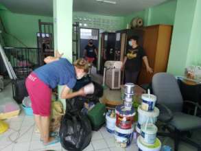 Renovations and Clean-up during lockdown in May