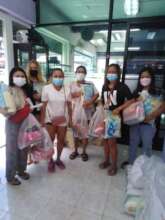 We gave out the last food bags in May