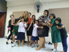 Fun with the Kids at Family Night