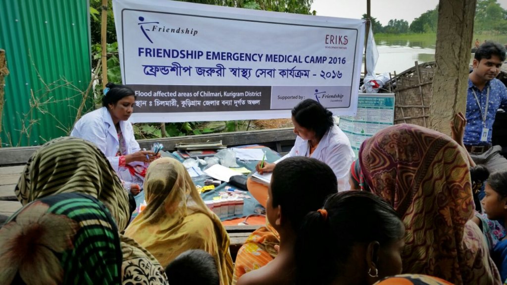 Flood relief for 1,000 households in Bangladesh