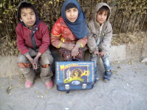 Street children in Kabul