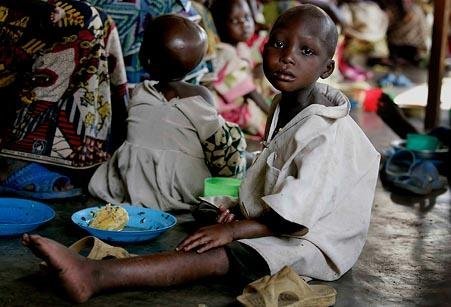 Emergency relief for women and children in Goma