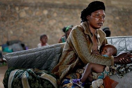 Emergency relief for women and children in Goma
