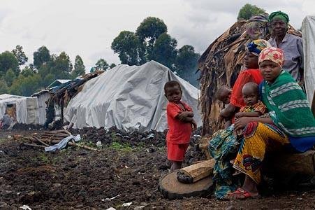 Emergency relief for women and children in Goma