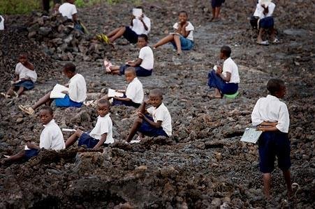 Emergency relief for women and children in Goma