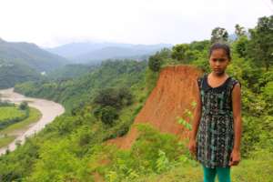 Anjali after the quake