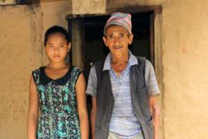 Anjali and her grandfather