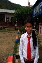"Menaka" at school through Kinship Care
