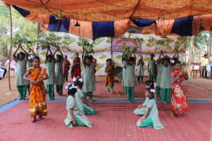 Annual Function Song-Dance: Little Girl