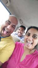 Having fun is Nitin's idea of the day
