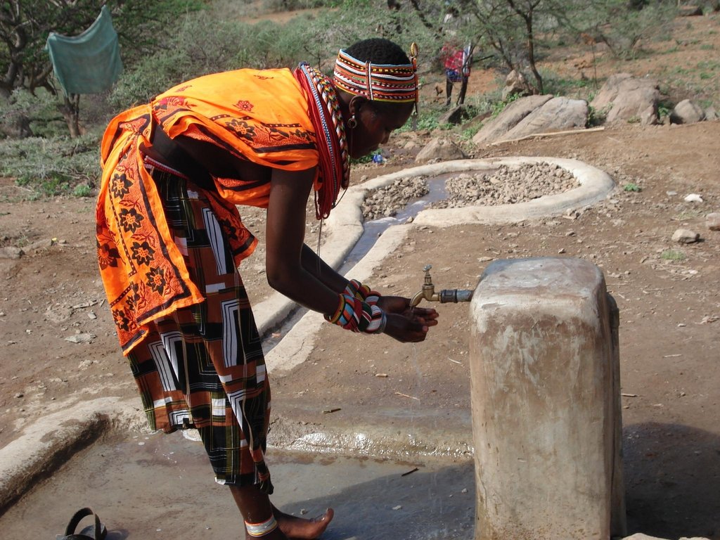 Provide water in Samburu, Kenya